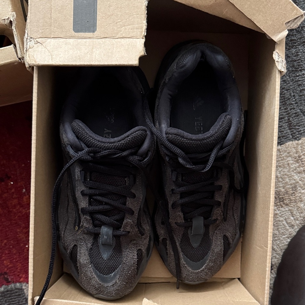 Adidas Men's Dark Charcoal Sneakers